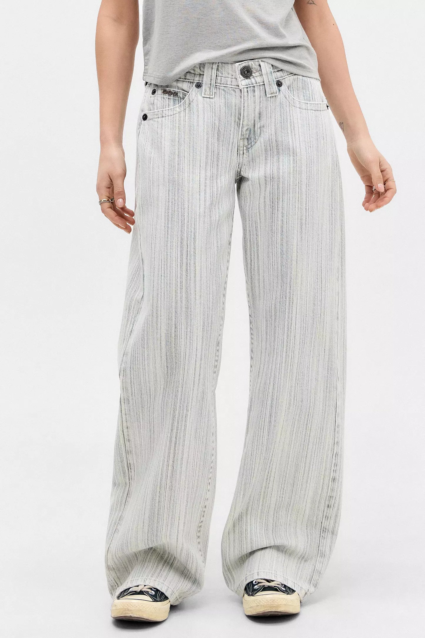 Low Rider Striped Jeans